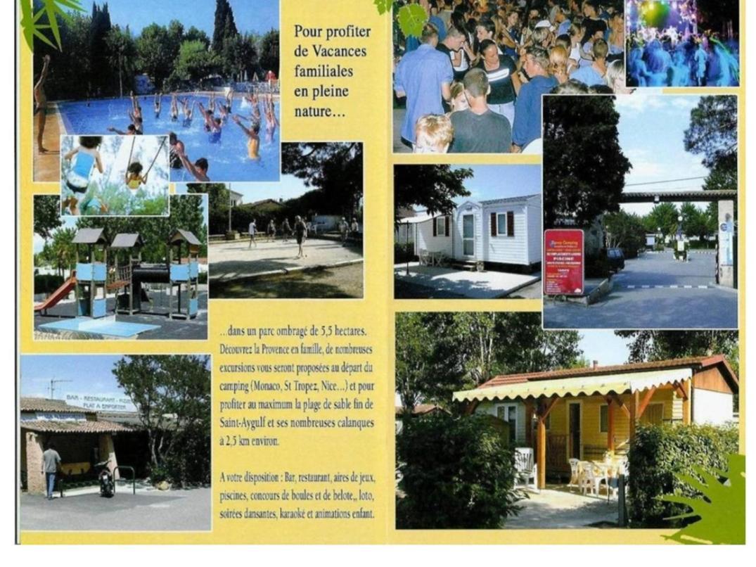 Vacances Familiales Dans Camping Avec Piscine Fréjus Eksteriør billede